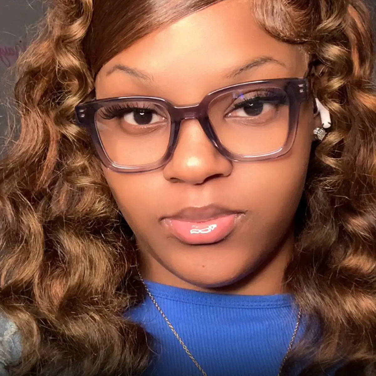 Square Clear Eyeglasses