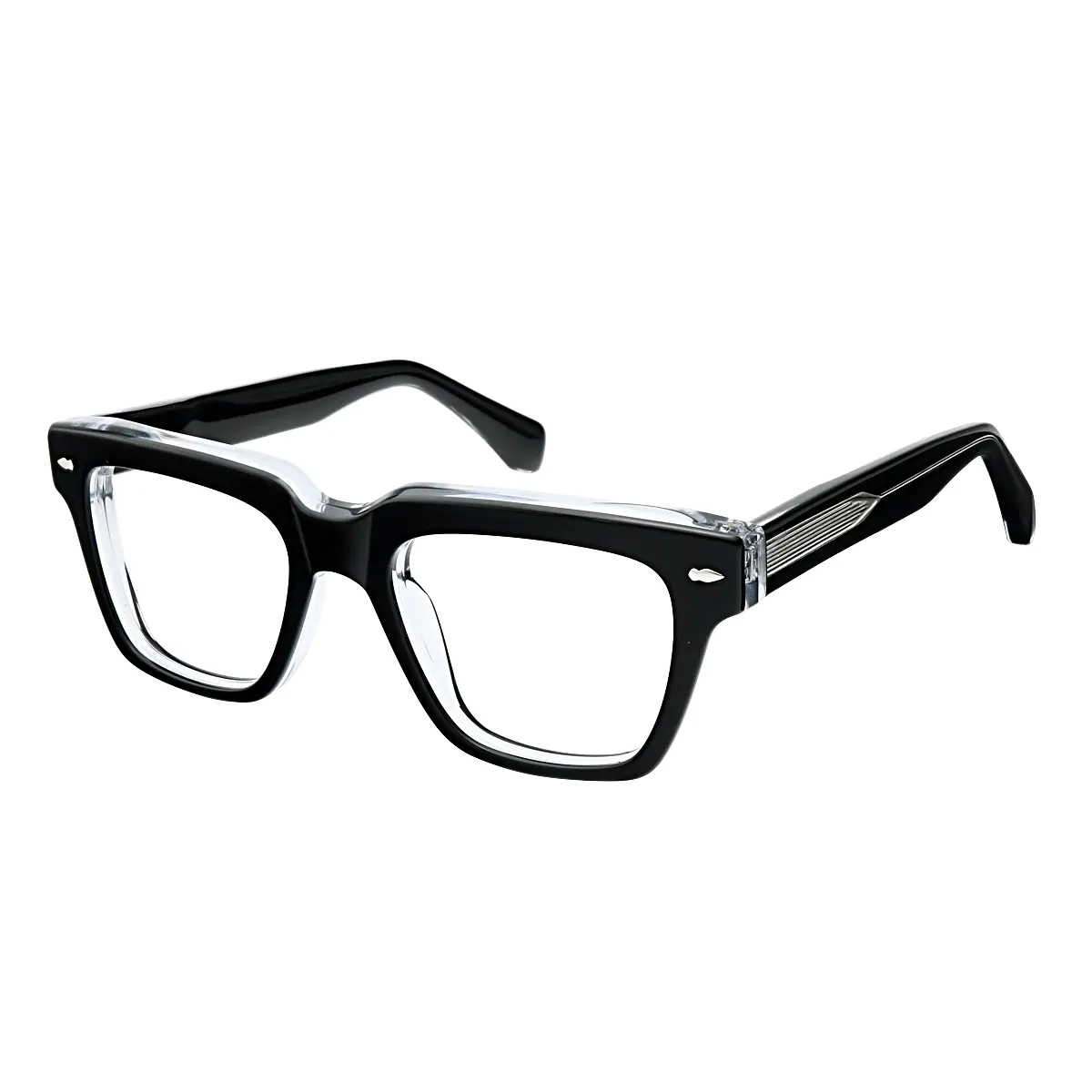 Square Clear Eyeglasses
