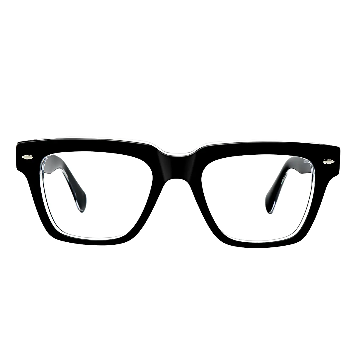 Square Clear Eyeglasses