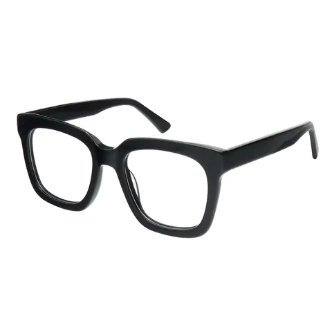 Square Black Eyeglasses