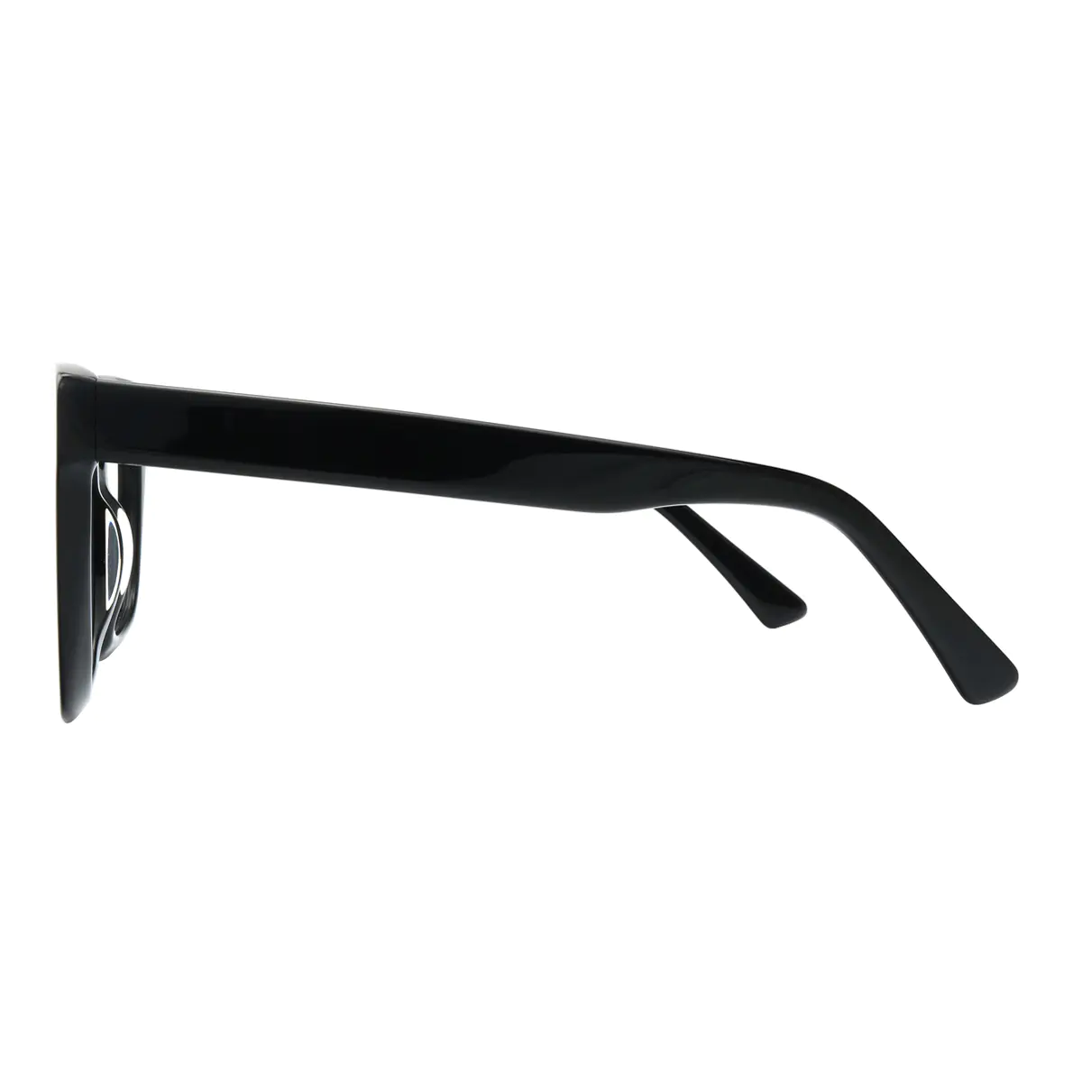 Square Black Eyeglasses