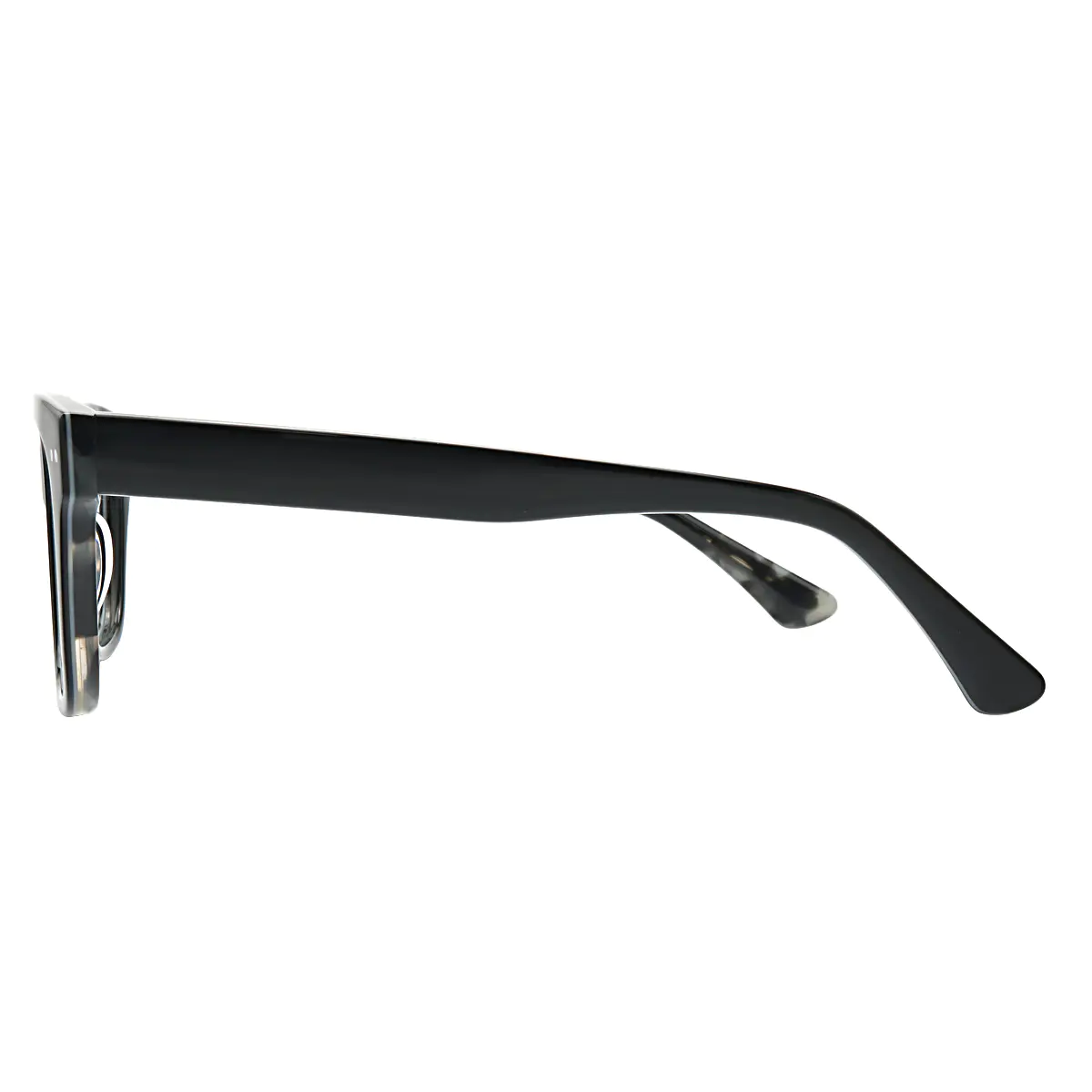 Square Black Eyeglasses