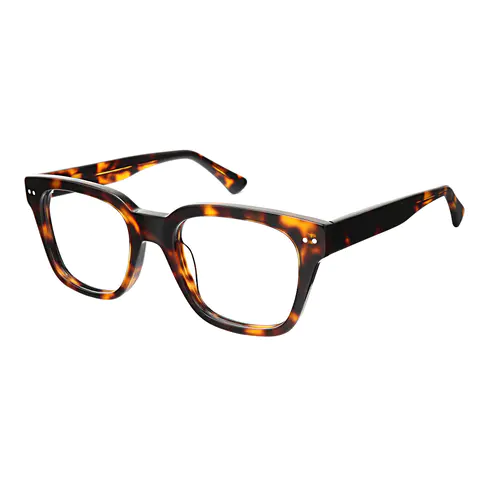 Square Tortoiseshell Eyeglasses