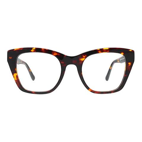 Square Tortoiseshell Eyeglasses