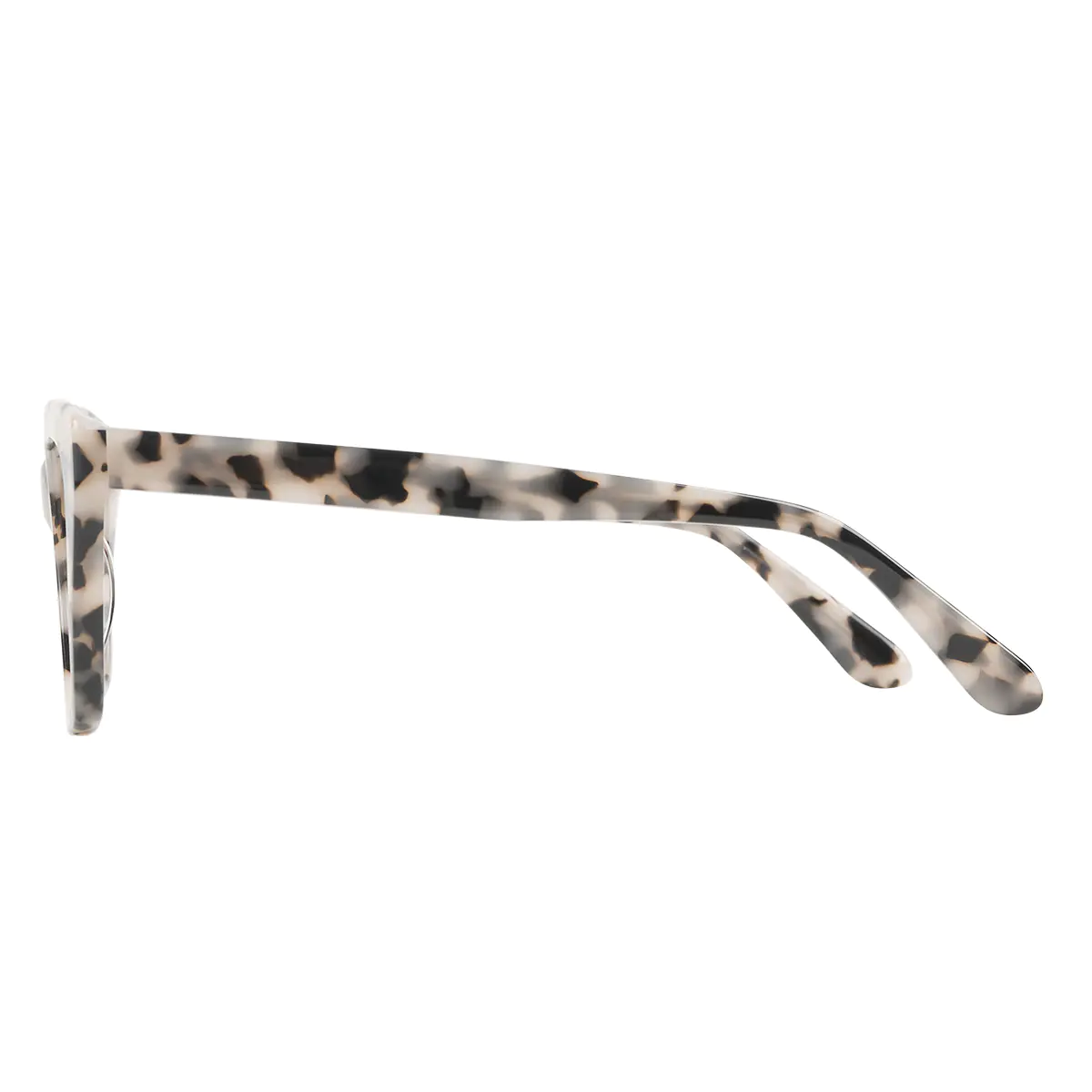 Square Ivory Tortoiseshell Eyeglasses
