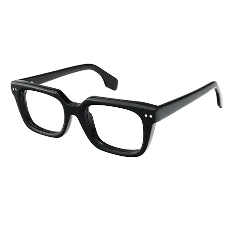 Rectangle Black Eyeglasses