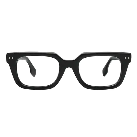 Rectangle Black Eyeglasses