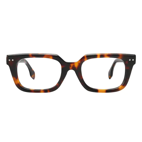 Rectangle Tortoiseshell Eyeglasses