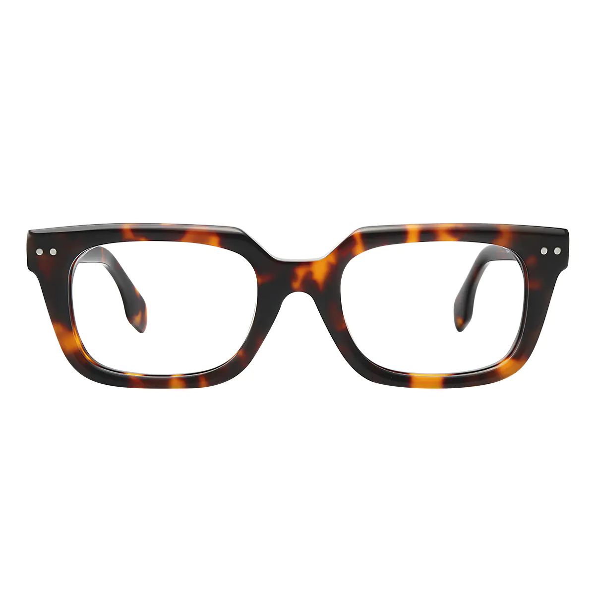 Rectangle Tortoiseshell Eyeglasses