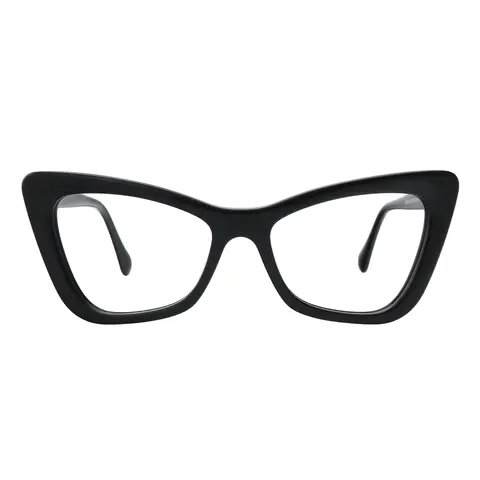 Cat-eye Black Eyeglasses