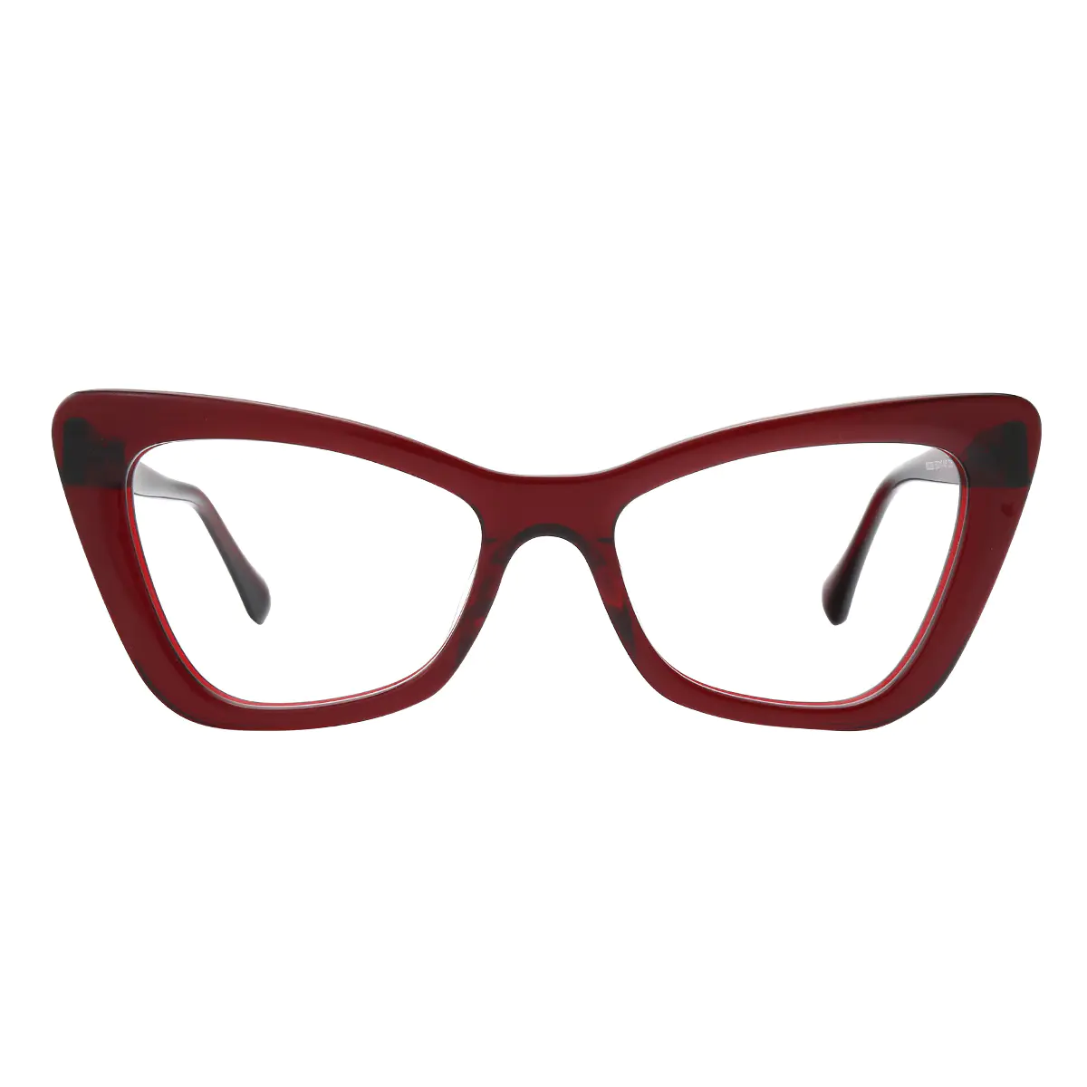 Cat-eye Wine Eyeglasses