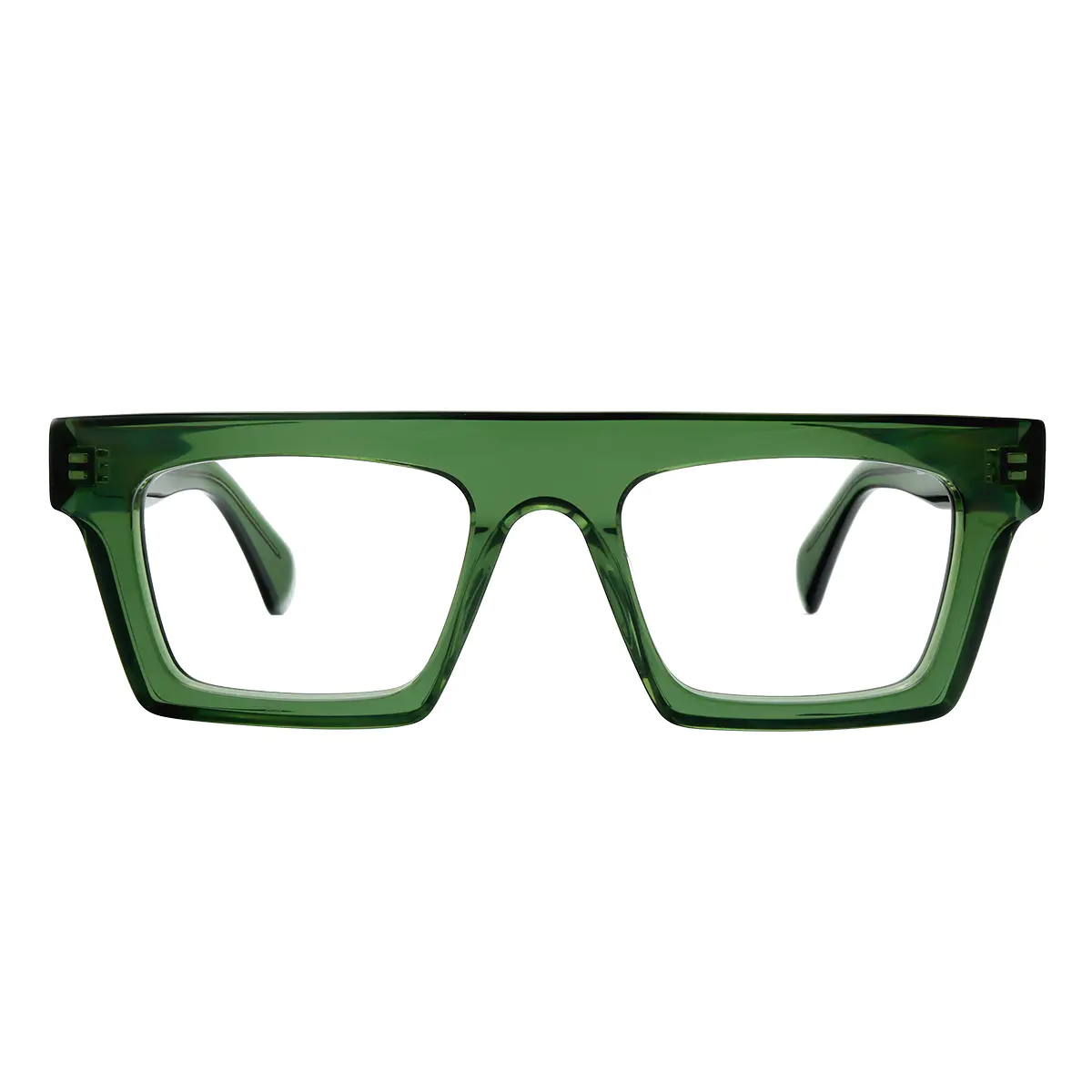 Cat-eye Green Eyeglasses
