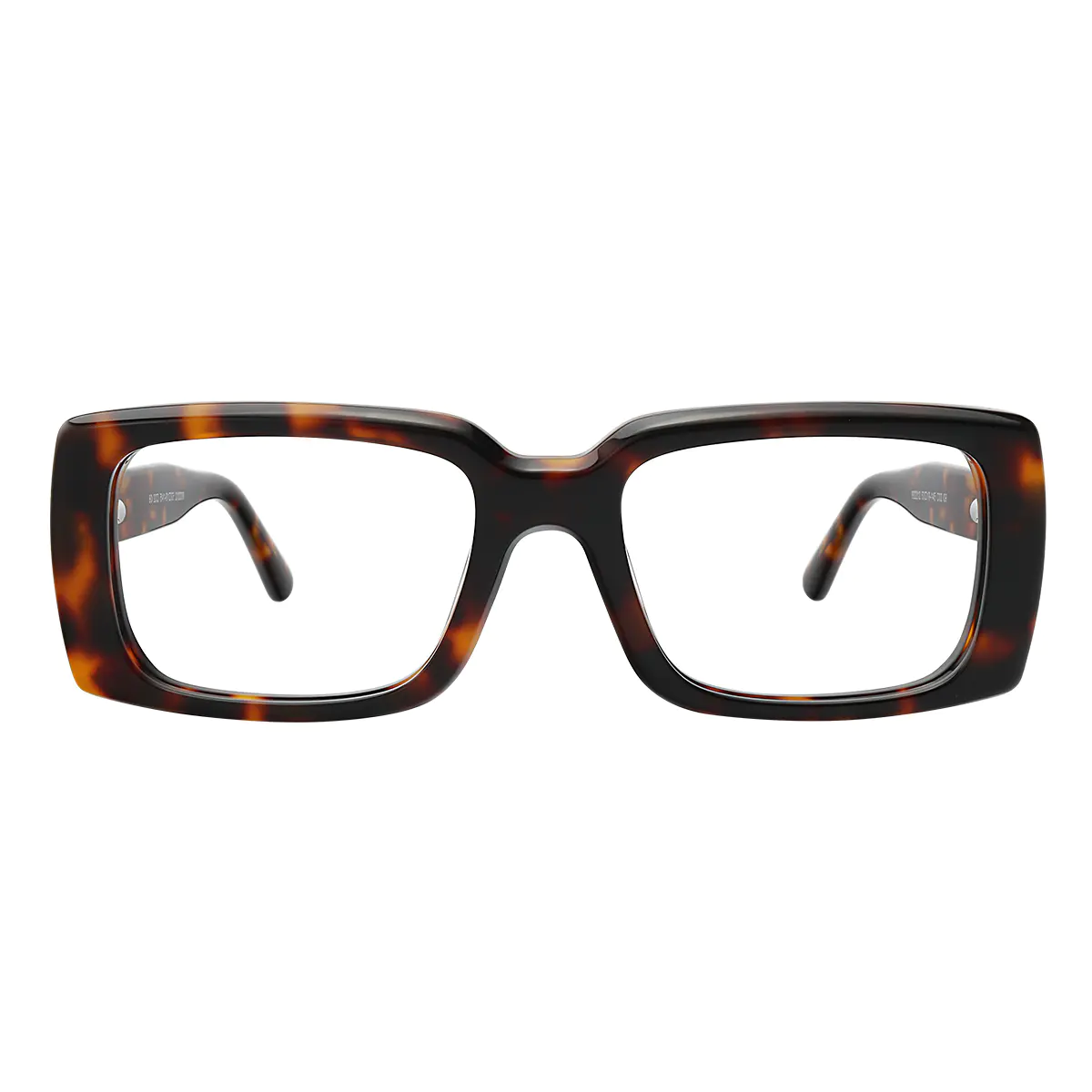 Rectangle Tortoiseshell Eyeglasses