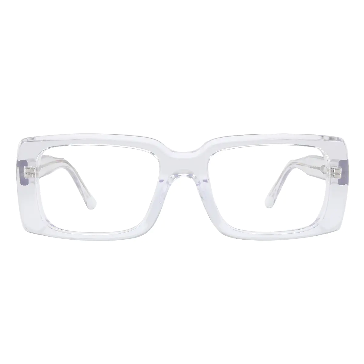 Rectangle Clear Eyeglasses