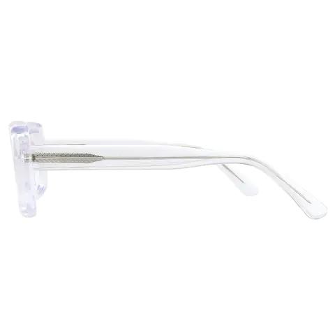 Rectangle Clear Eyeglasses