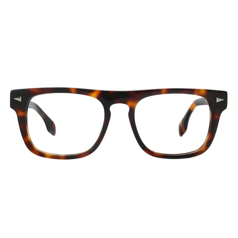 Rectangle Tortoiseshell Eyeglasses