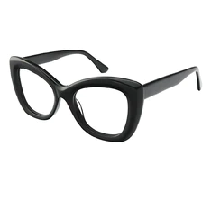 Cat-eye Black Eyeglasses