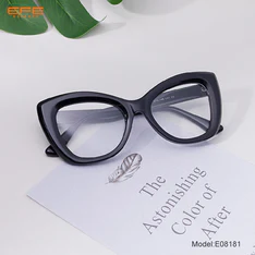 Cat-eye Black Eyeglasses