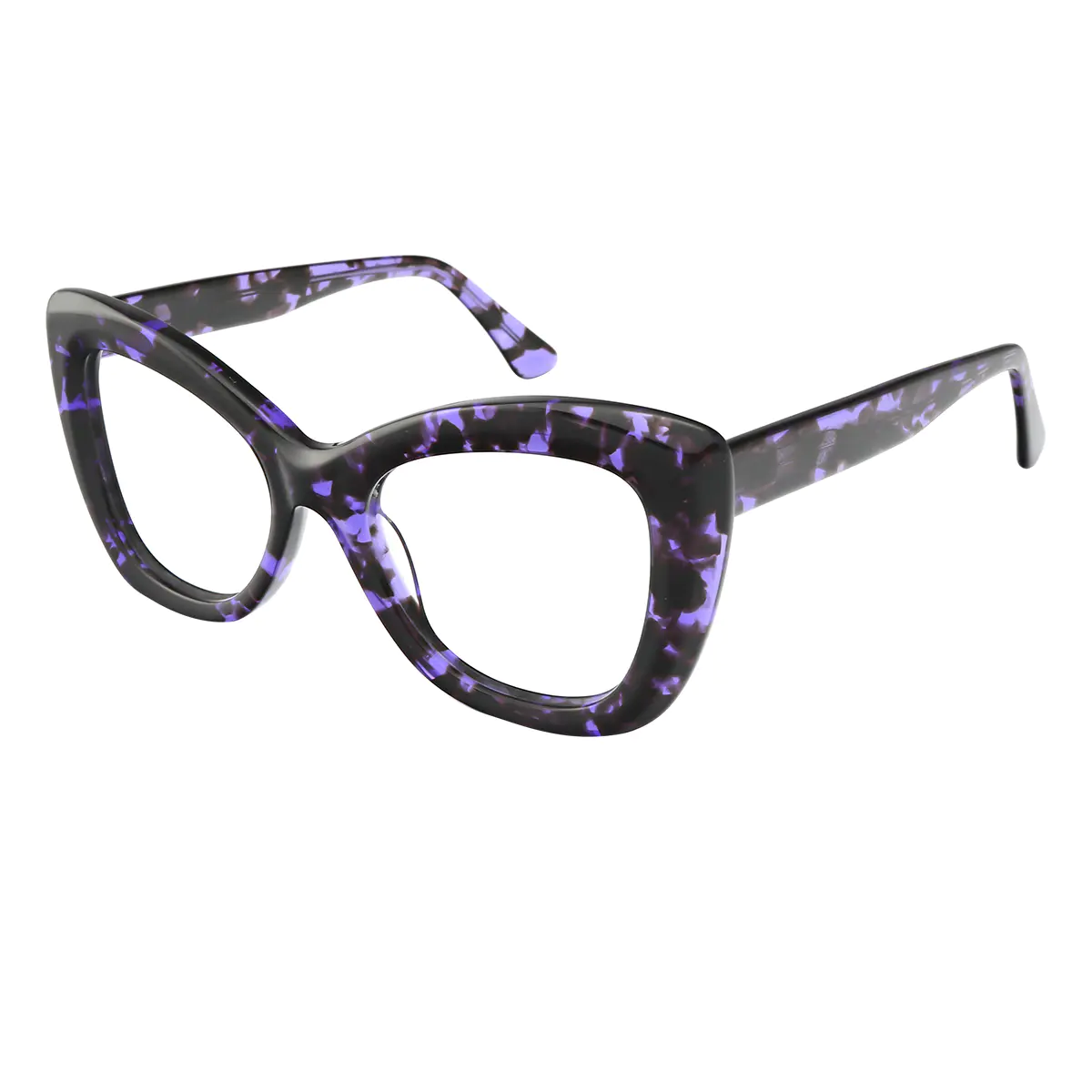 Cat-eye Ivory Tortoiseshell Eyeglasses