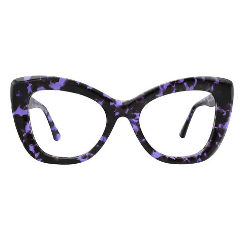 Cat-eye Ivory Tortoiseshell Eyeglasses