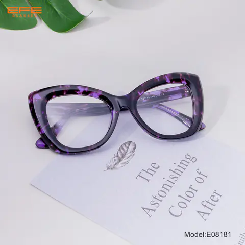 Cat-eye Ivory Tortoiseshell Eyeglasses