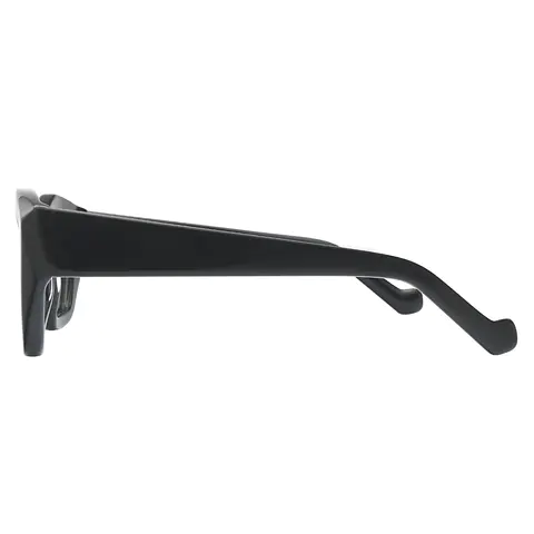 Geometric Black Eyeglasses