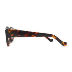 Geometric Tortoiseshell Eyeglasses
