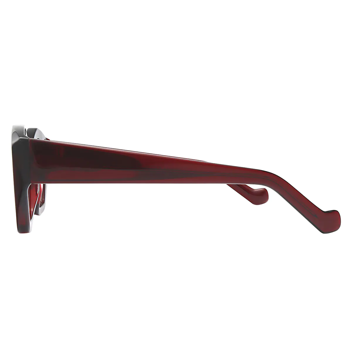 Geometric Wine Eyeglasses
