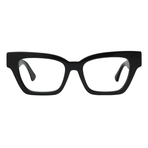 Square Black Eyeglasses