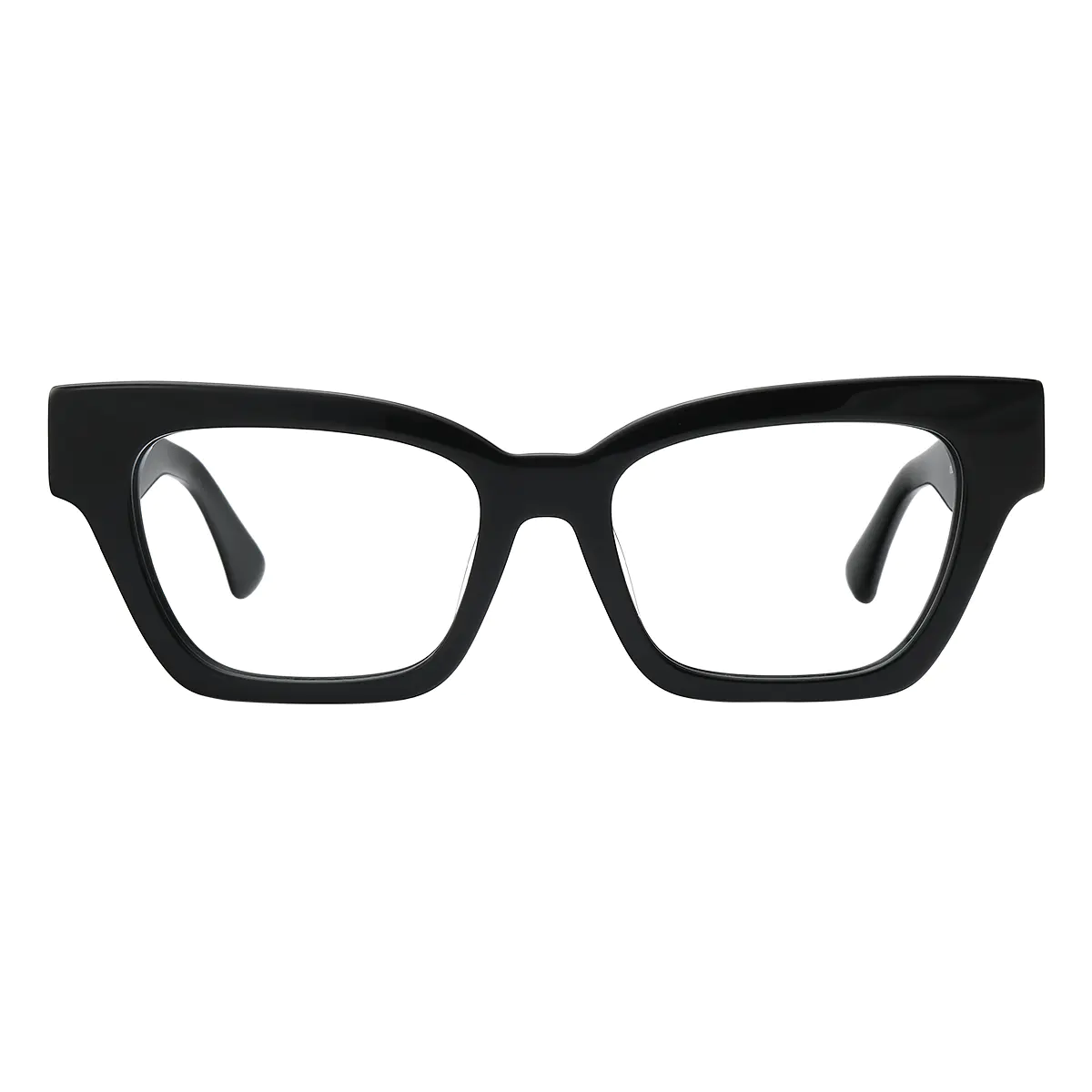 Square Black Eyeglasses