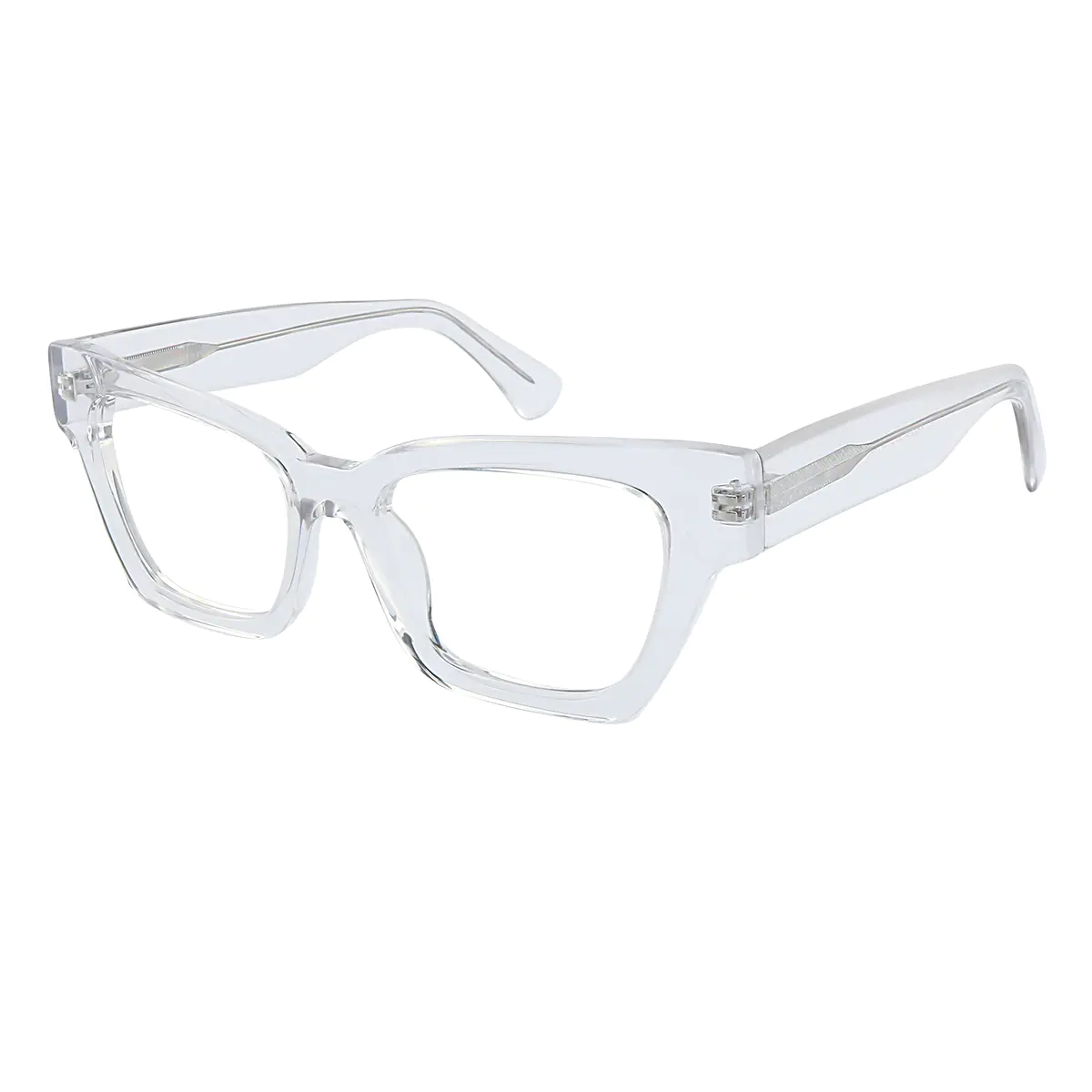 Square Clear Eyeglasses
