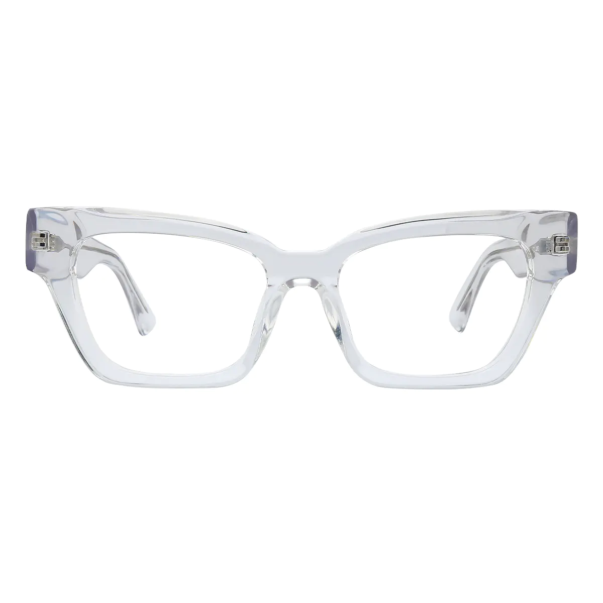 Square Clear Eyeglasses