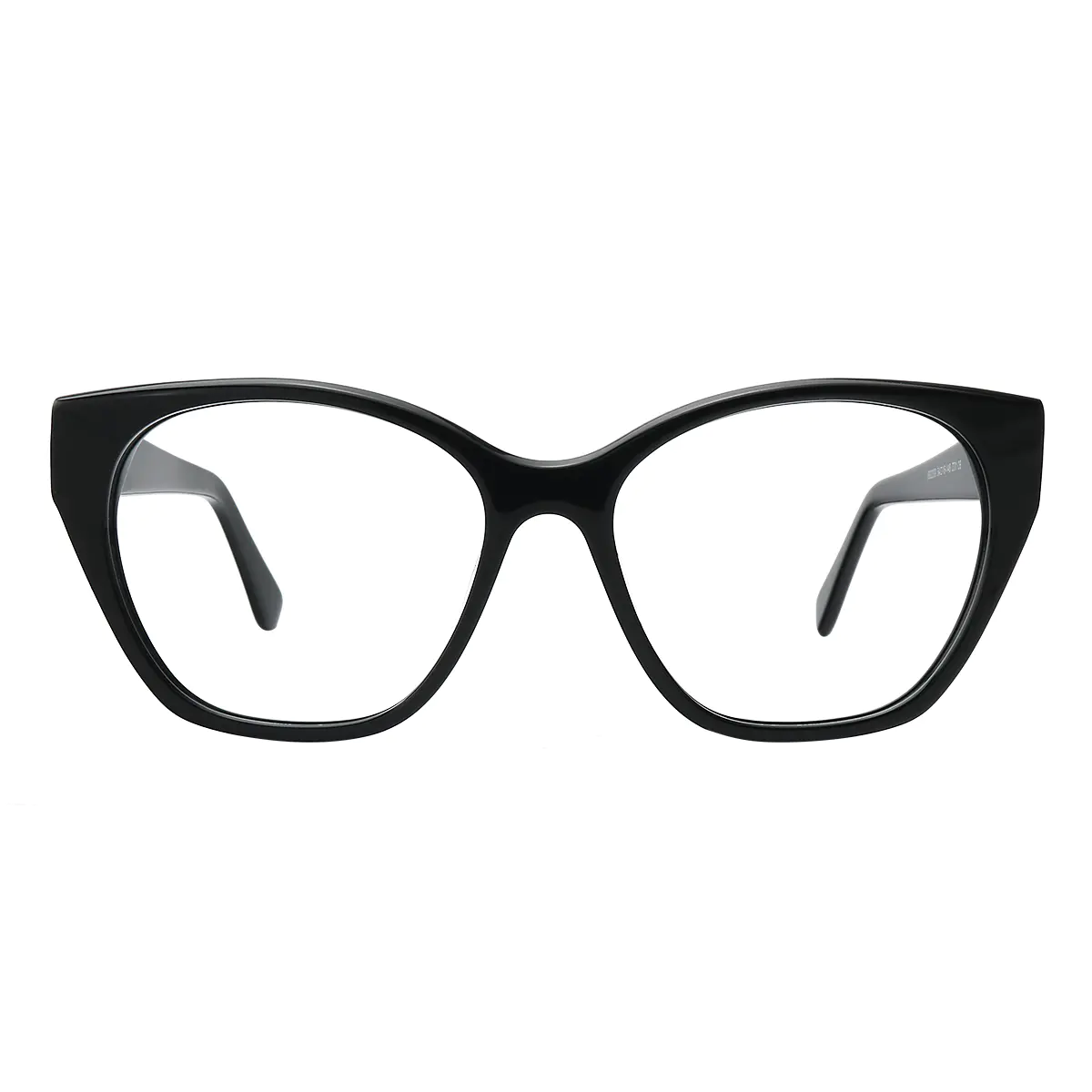 Oval Black Eyeglasses