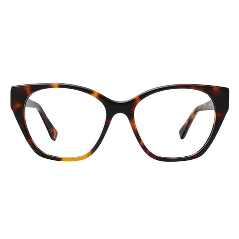 Oval Tortoiseshell Eyeglasses