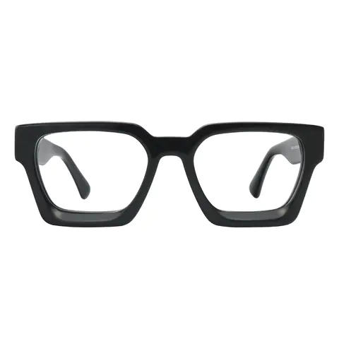 Rectangle Black Eyeglasses