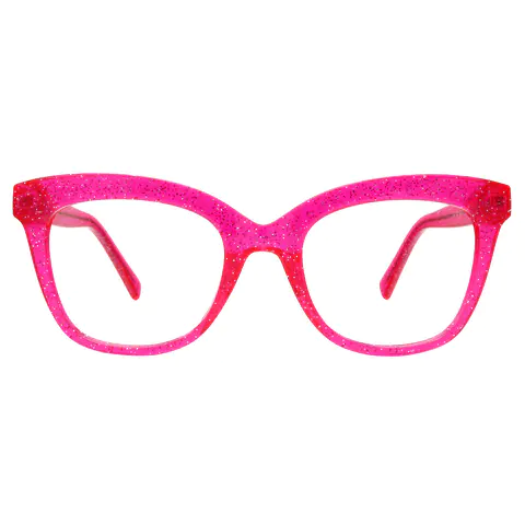 Cat-eye Pink Eyeglasses
