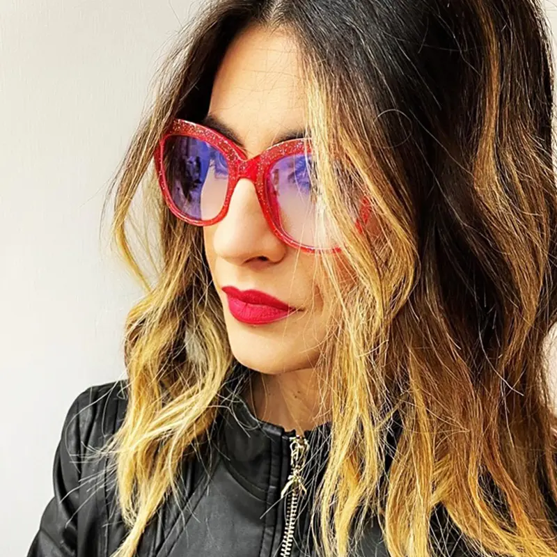 Cat-eye Pink Eyeglasses