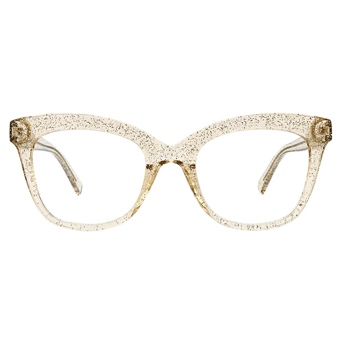 Cat-eye Light Brown Eyeglasses