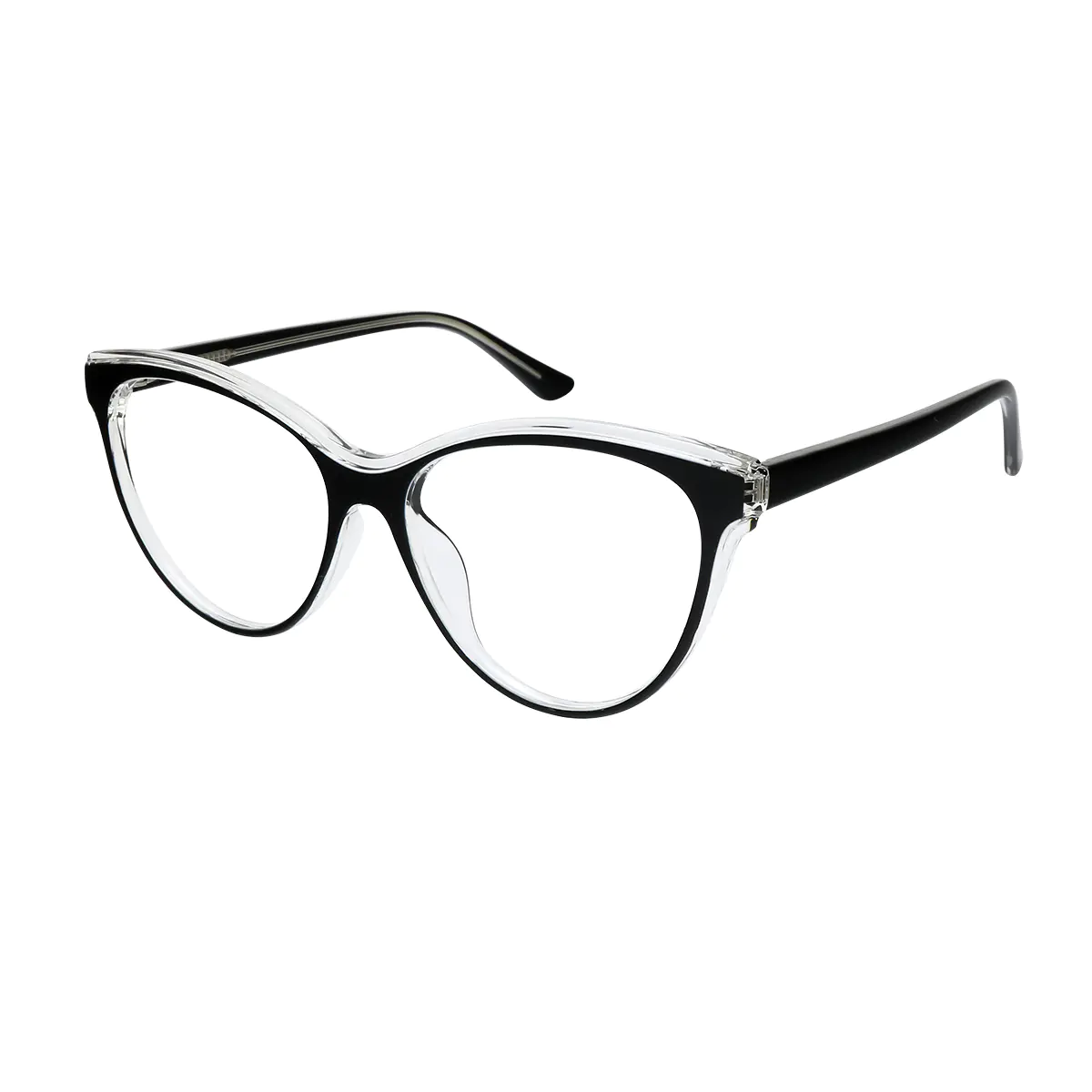 Cat-eye Black Eyeglasses