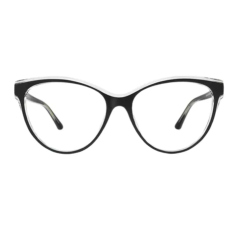 Cat-eye Black Eyeglasses