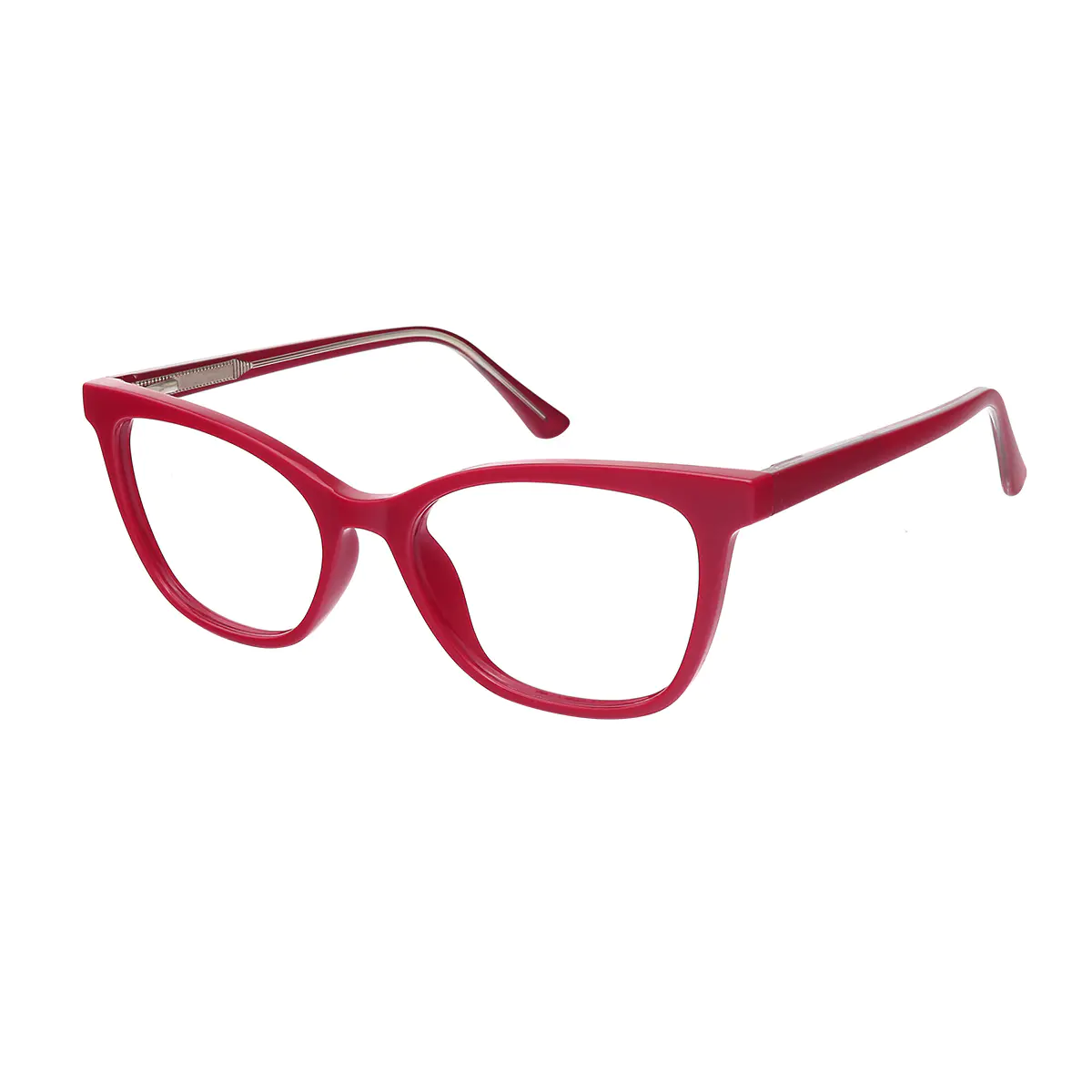 Cat-eye Pink Eyeglasses