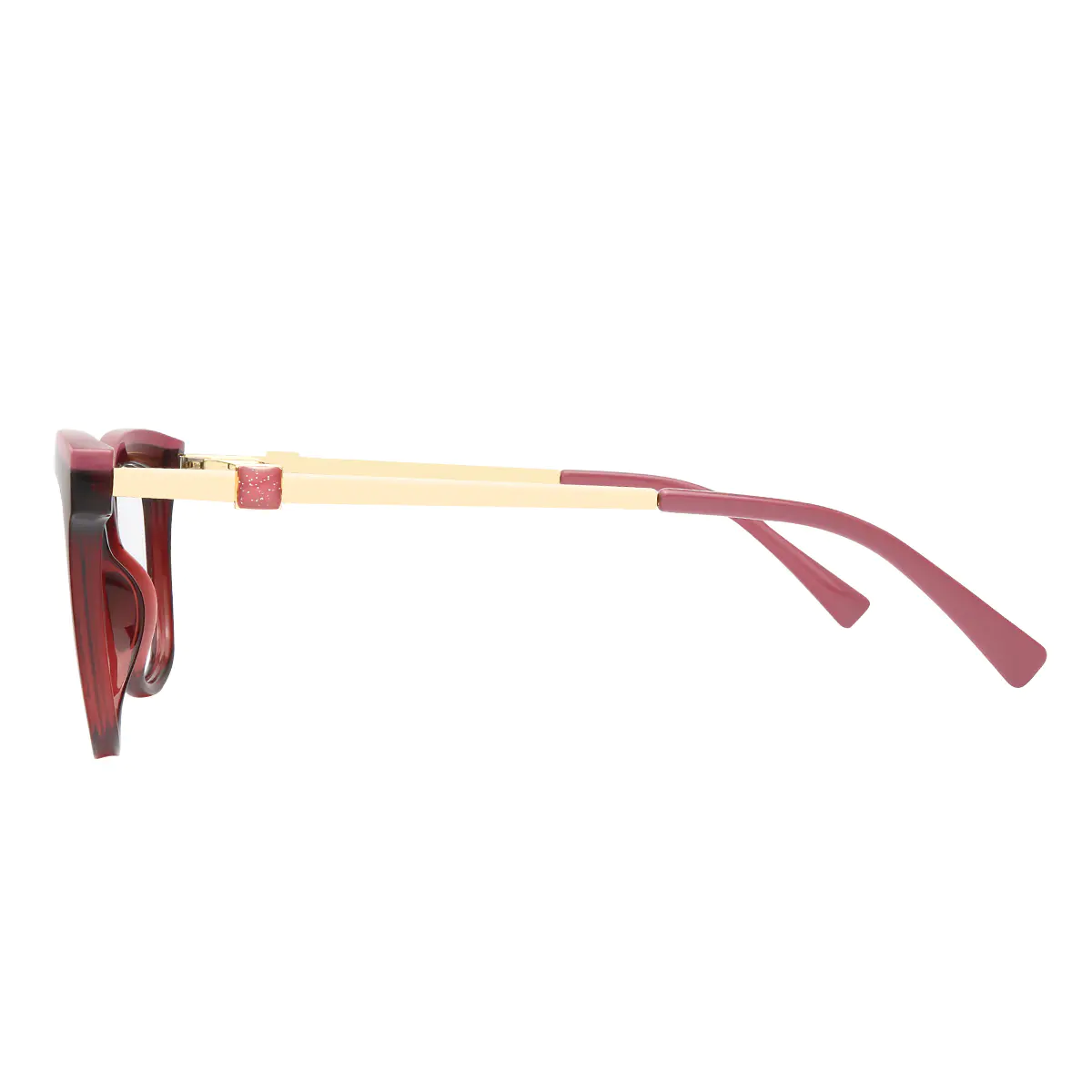 Cat-eye Wine Eyeglasses