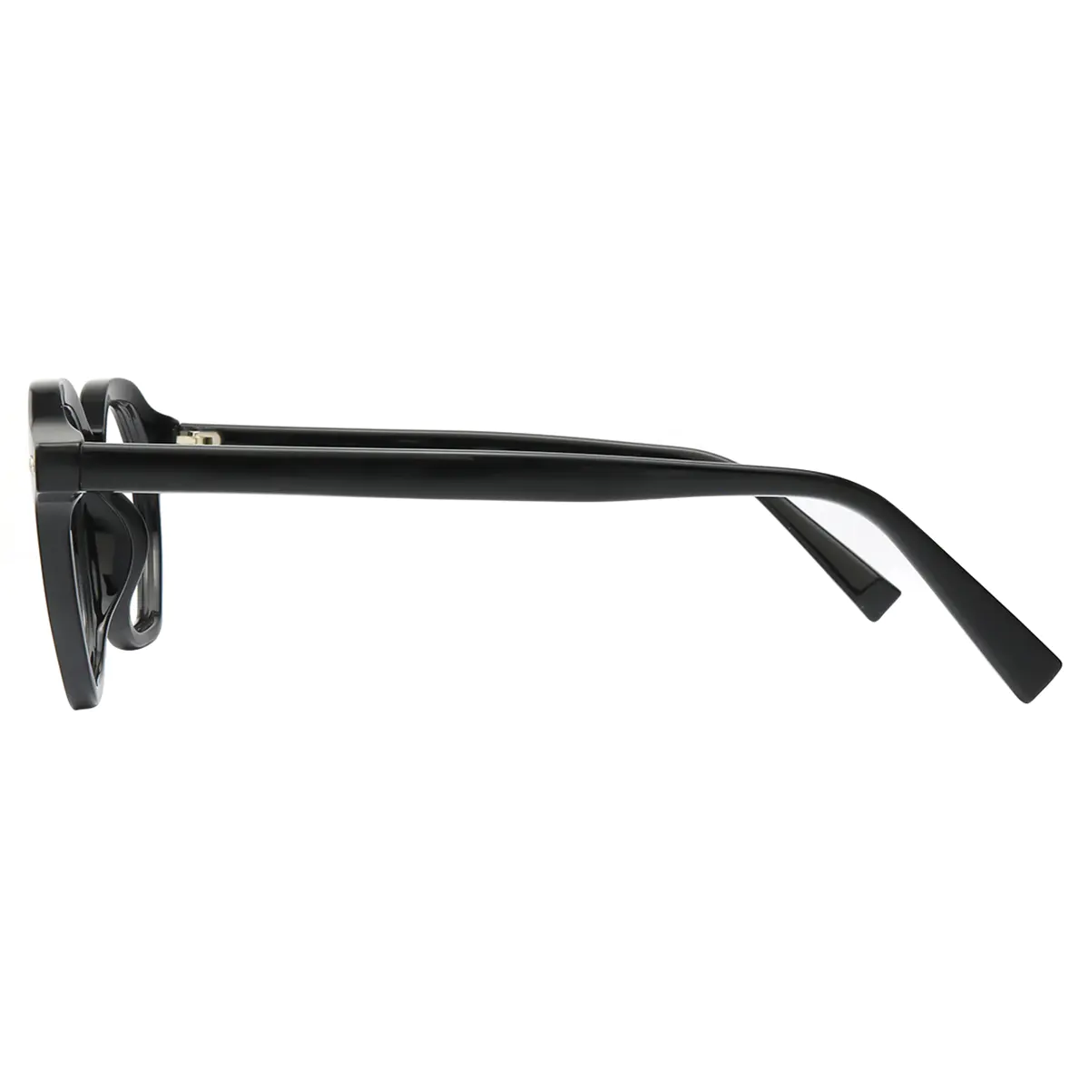 Geometric Black Eyeglasses