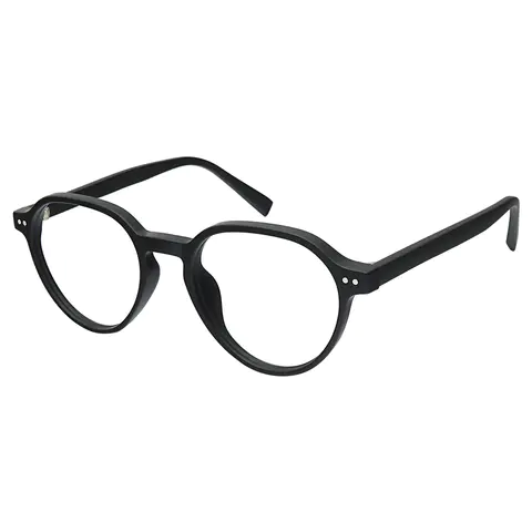 Round Black Eyeglasses