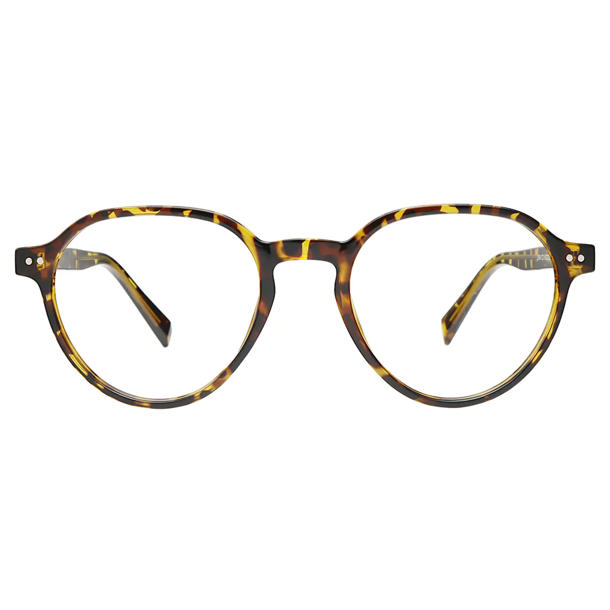 Round Tortoiseshell Eyeglasses
