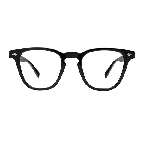 Square Black Eyeglasses