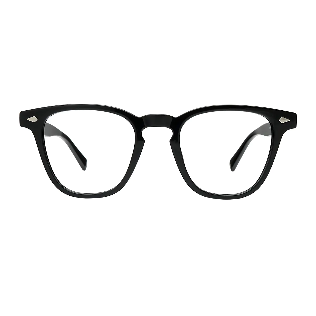 Square Black Eyeglasses