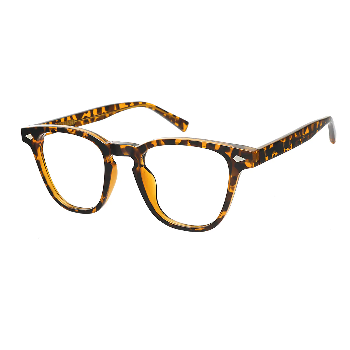 Square Tortoiseshell Eyeglasses