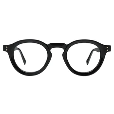 Round Black Eyeglasses