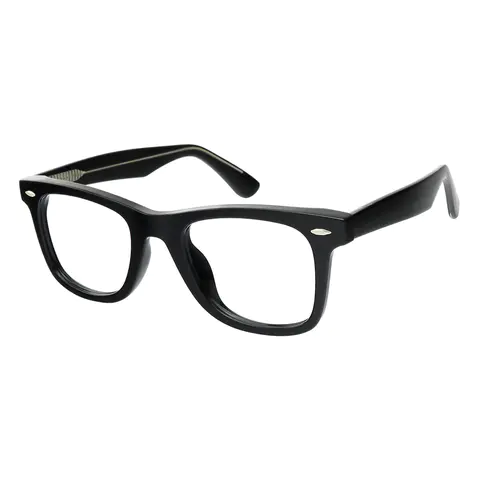 Square Black Eyeglasses
